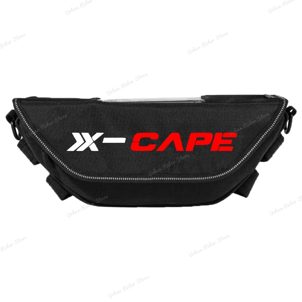 Waterproof Dustproof Motorcycle Handlebar Storage Bag for Moto Morini X-Cape 650