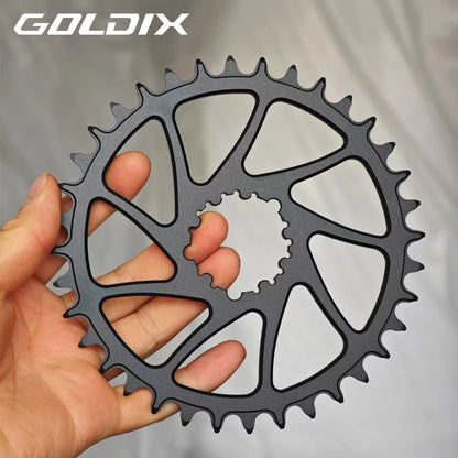 Goldix 0mm Offset Chainring Direct Mount Narrow Wide 34T 36T 38T 40T SRAM