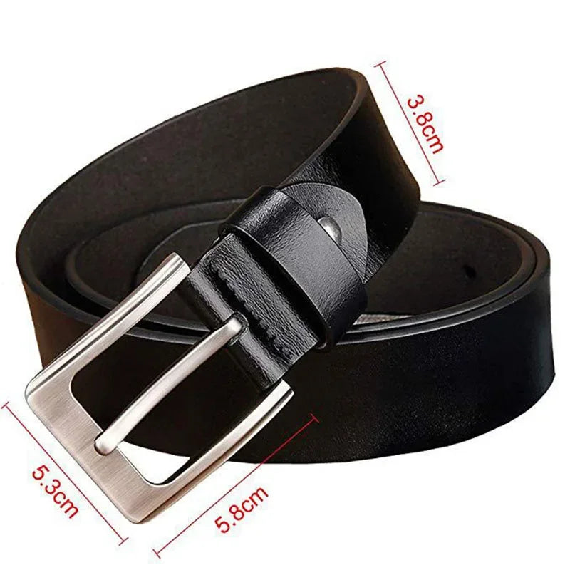Leather Belt Men 170cm Large Size Genuine Designer Belts Plus Long
