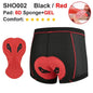 NEWBOLER Men’s Cycling Padded Underwear 5D Gel Breathable MTB Road Shorts - EXPROTAS