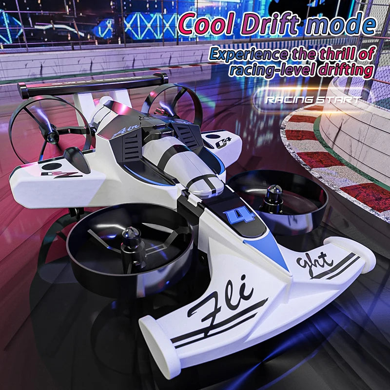 CZ04 2-in-1 Land Air RC Quadcopter Drift Car 2.4G 360 Rotation Drone
