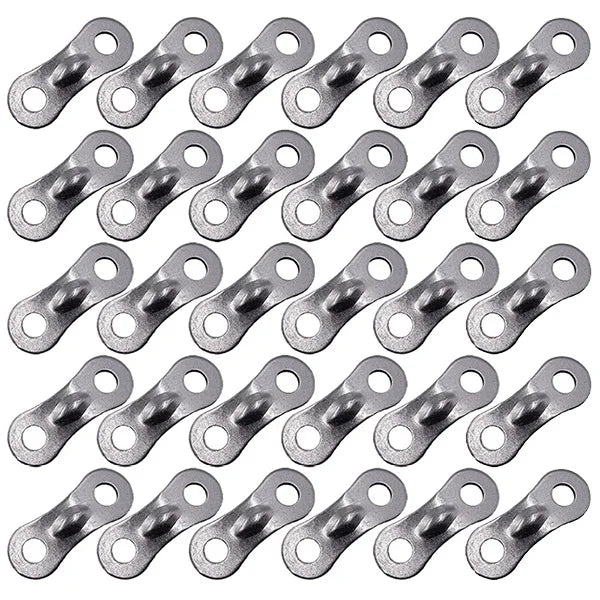 30pcs Camping Guyline Tensioners Rope Fasteners Cord Adjusters Tent Awning