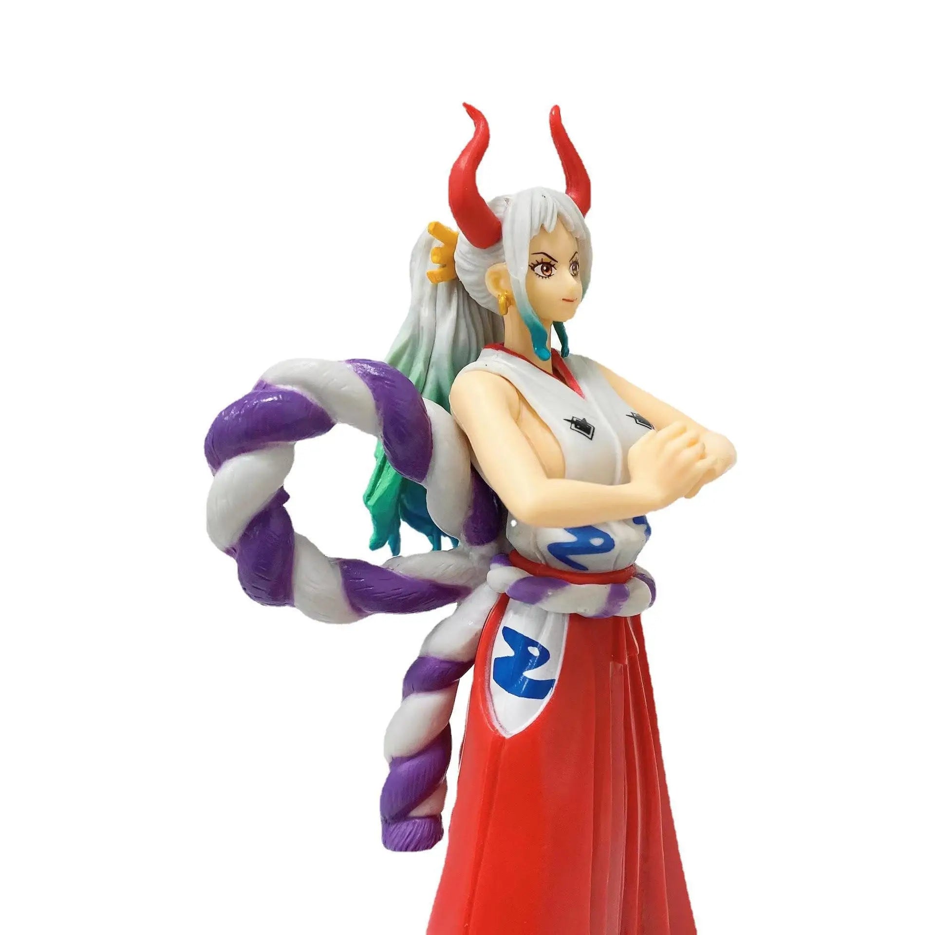 19cm One Piece Yamato Figure Wano Country The GrandLine Lady Toys Figuras Anime Manga Figurine Collection Model Doll Gift-EXPROTAS