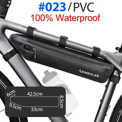 Bicycle Bag Waterproof Top Tube Frame Bag for MTB Cycling Bike Storage