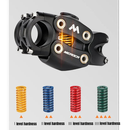 MEROCA MTB Suspension Stem | 90/50mm Off-Road Shock Absorbing Cycling Stem