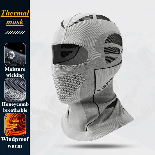 Thermal Scarf Balaclava Winter Ski Mask Neck Cover Men Women Cold-Proof