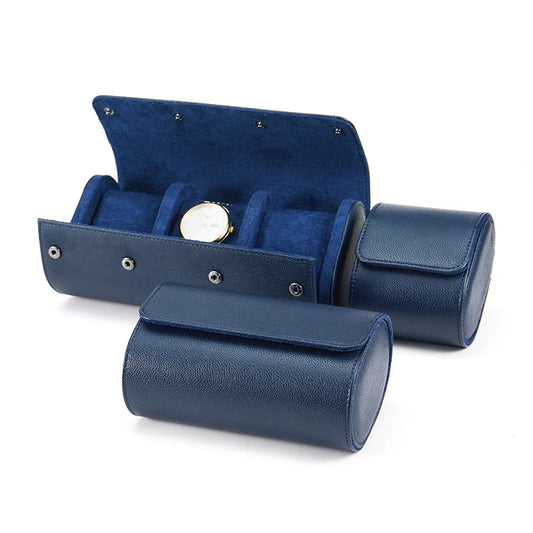 Leather Travel Case Watch Roll Luxury Storage Pouch Box 1 2 3 Slot
