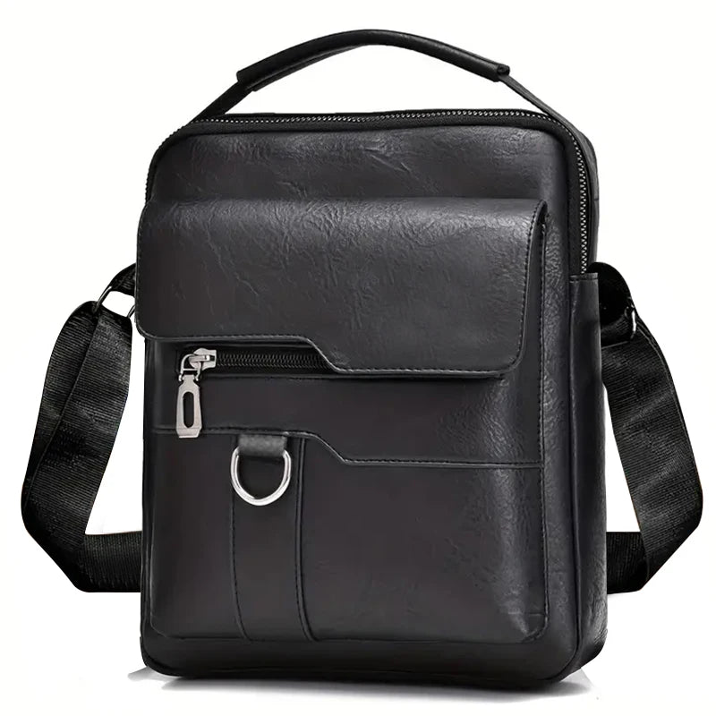 Men's Shoulder Bag Tactical Crossbody Briefcase for Work Laptop