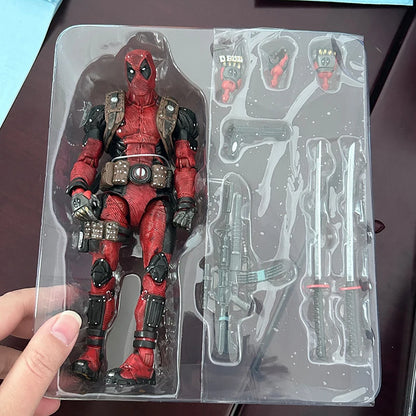 Yamaguchi Revoltech EPIC Deadpool Action Figure Ultimate X-Men Deadpool Super Hero Figure Toys Collectible Model Doll Gifts-EXPROTAS