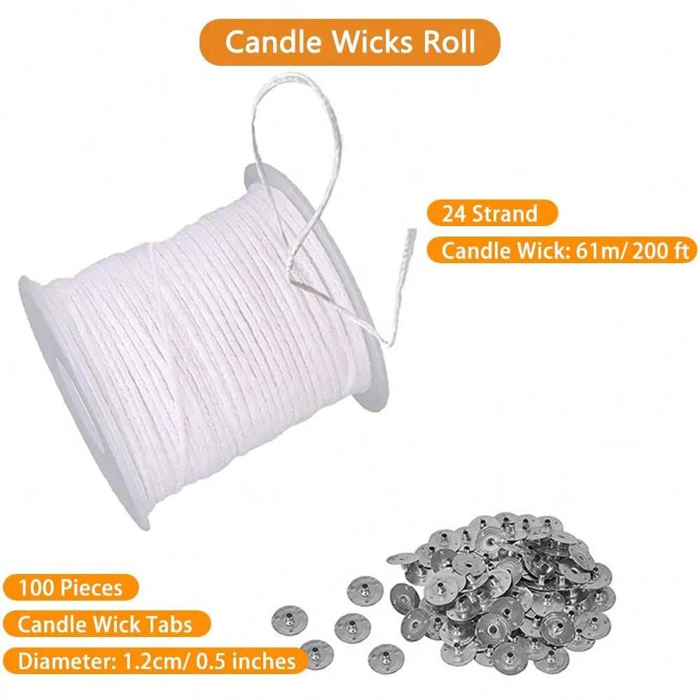 Candle Wick Holder Making Supplies for DIY Candles Wax Pouring Pot 900ml