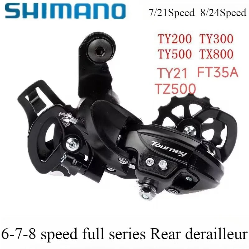 SHIMANO TY300 Tourney RD TY300-SGS 6/7 Speed Rear Derailleur MTB Mountain Bicycle Parts Bike Rear Derailleur Original Parts