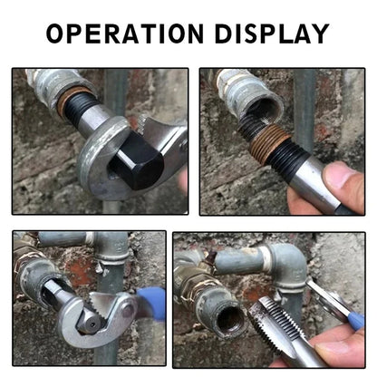 8Pcs Drill Bits Screw Extractor Remover Broken Damaged Easy Out Steel