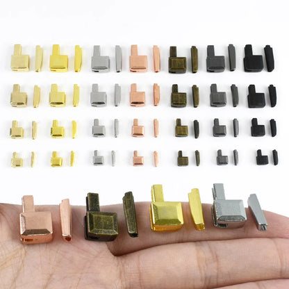 10/20/50Sets 3# 5# 8# 10# 10Sets Single Open Slider Plug Accessories Insert Box Pin Retainer for Metal Zipper Replacement Kit