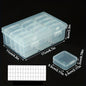 Storage Box for DIY Diamond Painting Nail Art Rhinestone Organizer 10 Grids