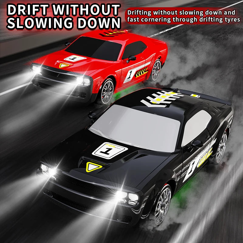 4WD Drift Car Remote Control RC Racing Truck 4x4 GTRPRO Toy for Kids Adults