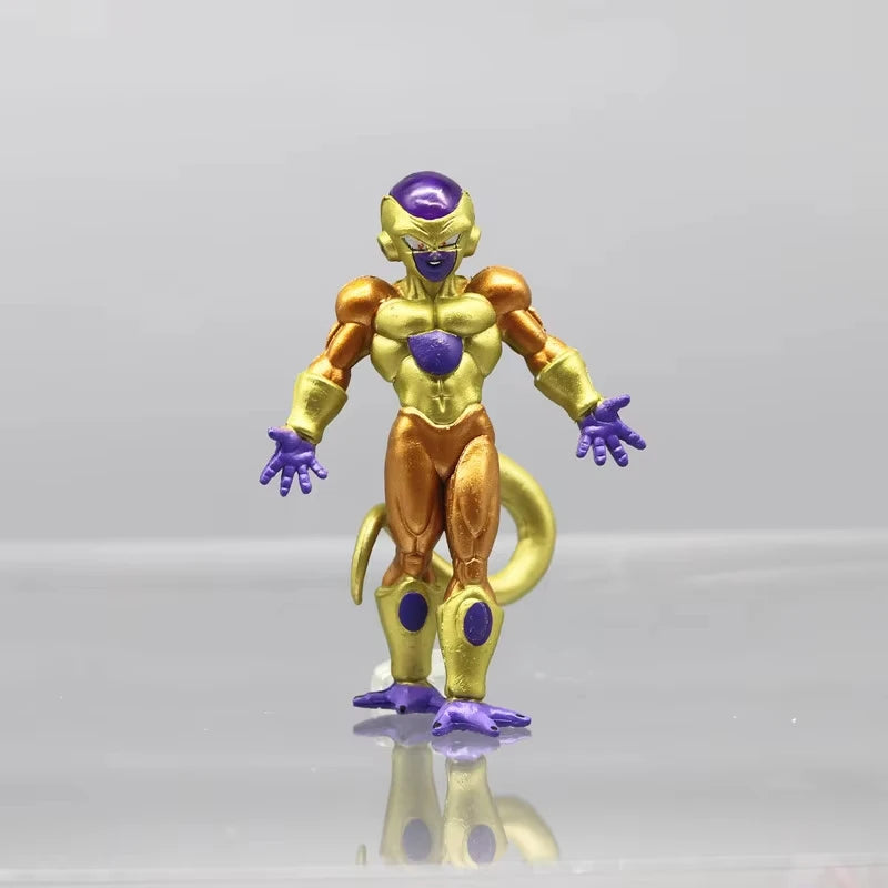 8pcs Dragon Ball Frieza PVC Figures Collectible Anime Statue Model Set