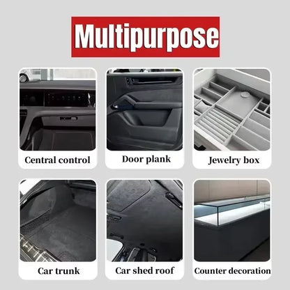Fabric Repair Tape Suede Self Adhesive Roll for Car Interior Dashboard