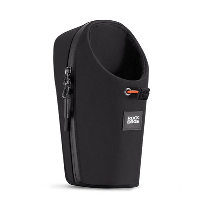 Water Bottle Bag Folding Bike Front Frame Storage Pouch for Brompton