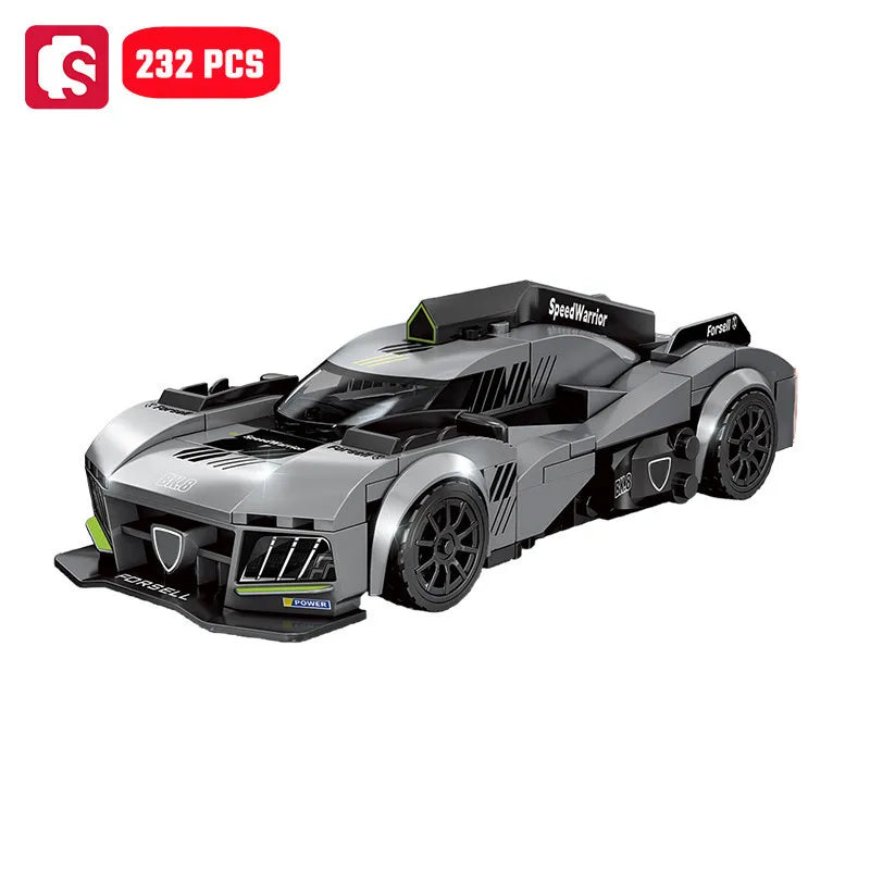 SEMBO BLOCK BK8 Sports Car Building Blocks City Supercar Racing Vehicle Model Toy Gift - EXPROTAS