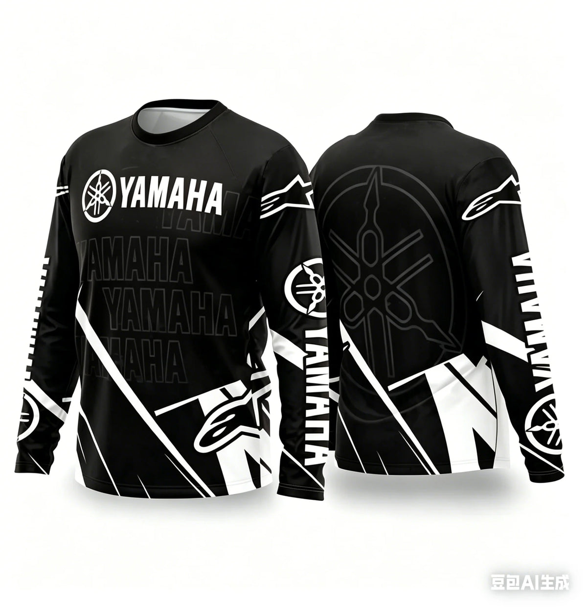 Men Women Motorcycle Quick Drying Riding Suit Long Sleeved Off-Road