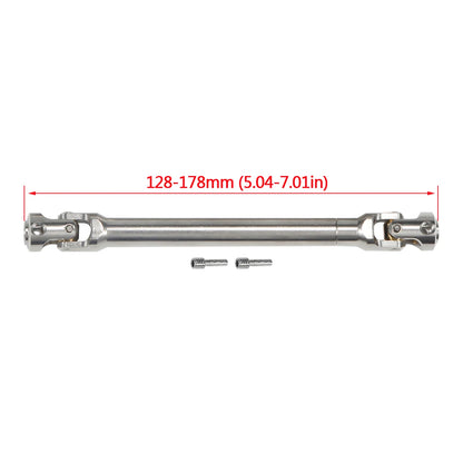 Stainless Steel 5mm Universal Joint Drive Shaft 1/10 RC Crawler SCX10 TRX4