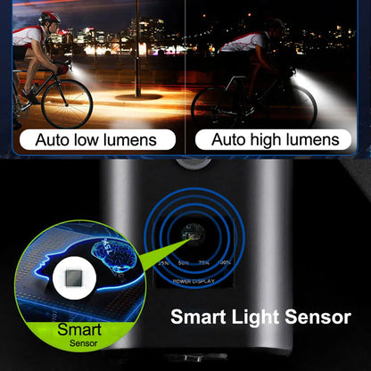 NEWBOLER Bicycle Front Headlight 6000 Lumen 10000mAh USB Rechargeable MTB Road - EXPROTAS