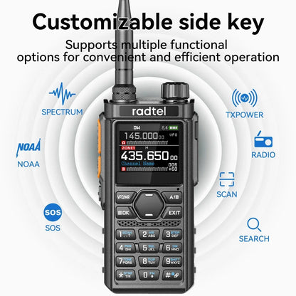 Radtel Walkie Talkie RT-910 5W 960 Channels Ham Radio AM/FM 45-59Mhz