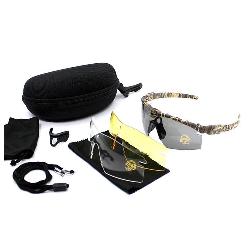 Outdoor Tactics Glasses 3.0 UV Protection Ballistic Goggles Hunting Shooting