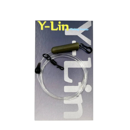 Carp Fishing Fused Leader 100% Fluorocarbon Helicopter Rig for Leads