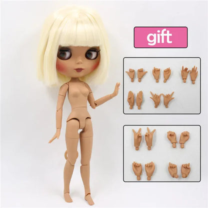Blyth Doll 1/6 Body BJD Toy 30cm Random Eye Colors Icy Doll
