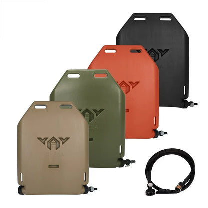 YAKEDA 1.75L Hydration Water Bag with Pipe EVA Vest Insert Kettle Pack