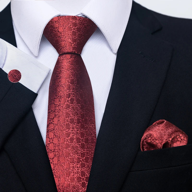 EXPROTAS Tie Pocket Square 8cm Wedding Formal Men’s Accessories