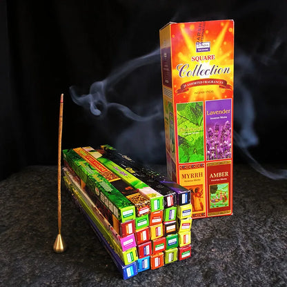 4/10/25 Small Boxes Incense Sticks Mixed Scents for Home Fragrance Meditation