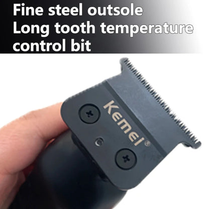 Kemei KM-2299 Hair Trimmer Cordless USB Rechargeable Professional Clipper