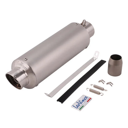 Universal 51MM Motorcycle Exhaust Muffler Pipe Escape Moto LeoVince for kawasaki er6n sv650 Z800 R1 cb650f cb1000r cbr250r-EXPROTAS