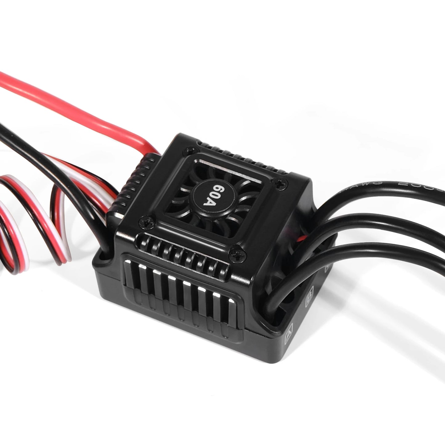 60A Brushless Motor ESC for 1/10 RC Car Drift Racing Waterproof Electric