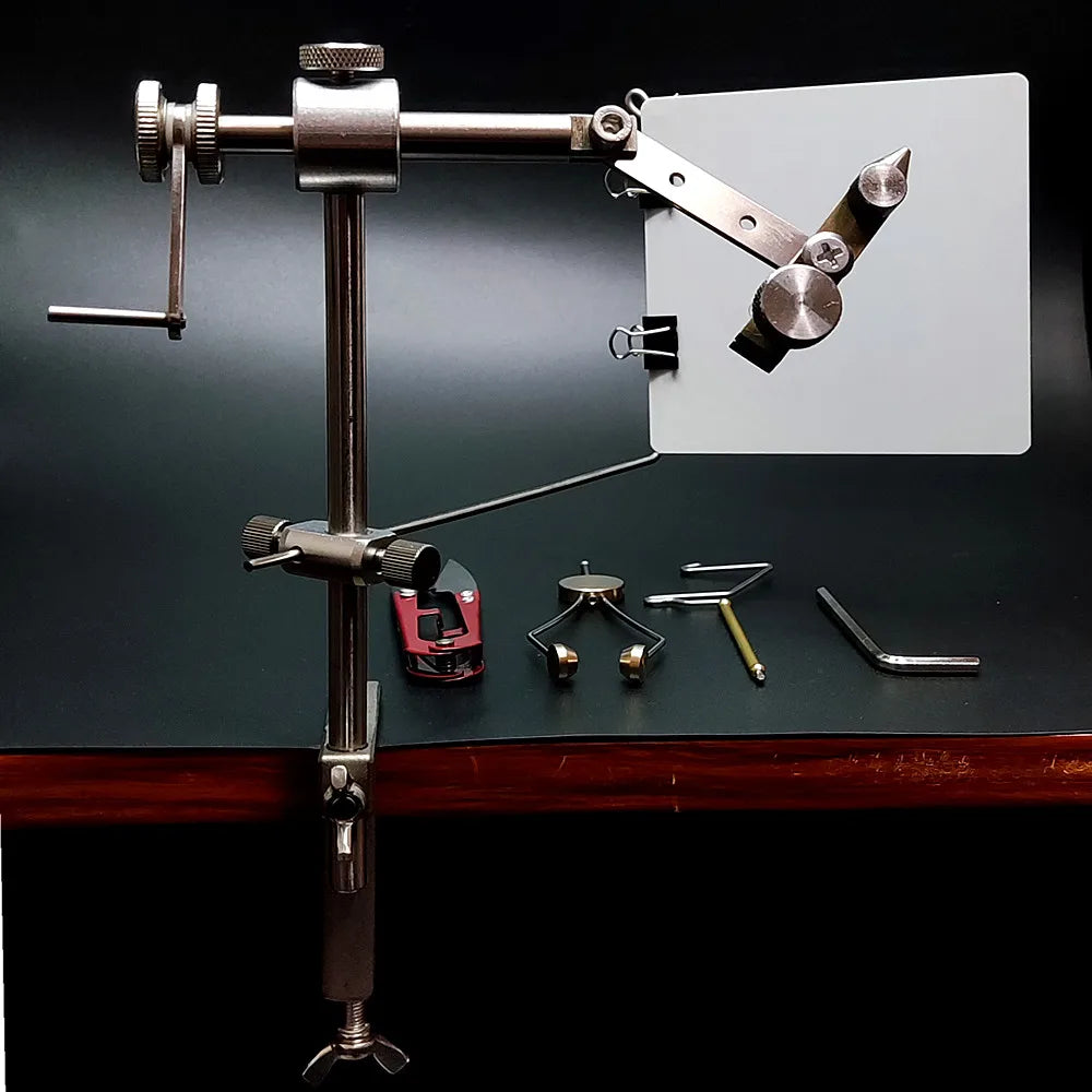 1pc Fly Tying Vise 360 Degree Adjustable Rotary Fishing Lure Making Tool