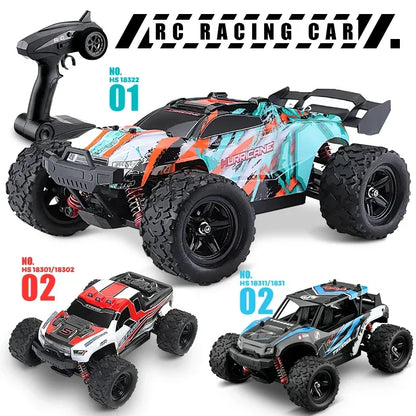HS 18311 18321 18302 Remote Control Car 2.4GHz rc car All-Terrain 45Km/h 1:18 Off-Road Truck Toy Birthday Present for Children-EXPROTAS