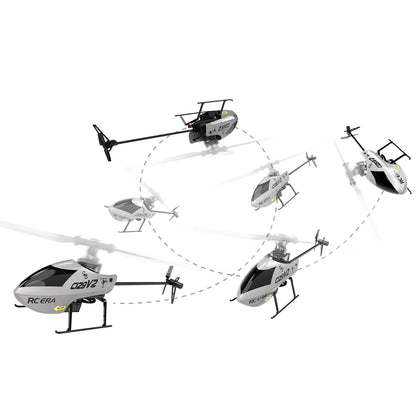 RC ERA C129V2 RTF RC Helicopter 2.4GHz 6-axis Gyroscope One Click 3D Flip Remote Control Aircraft Hobby Toys-EXPROTAS