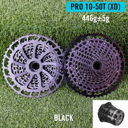 SPEDAO MTB Cassette 10–50T | 12-Speed XD Compatible Sprocket Steel Flywheel