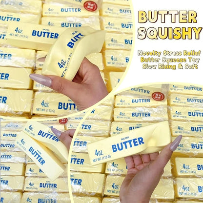 Squishy Butter Stick Fidget Toy Stress Relief Slow Rising Squeeze Ball