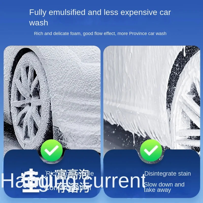 2.5L Car Wash Pump Foam Sprayer Handheld Snow Spray Bottle Cleaning Tool