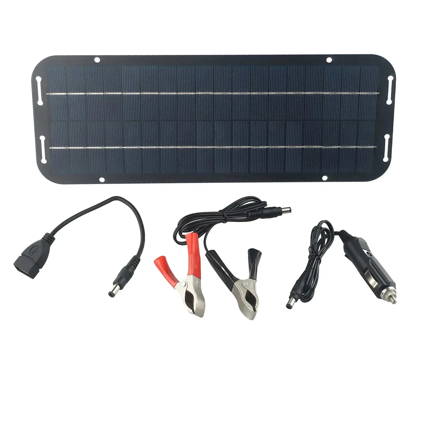 12V Solar Panel Trickle Battery Charger for Car Boat Van Portable
