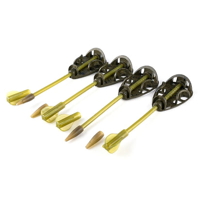 Hirisi Carp Fishing Method Feeder Set 30-60g Mould Bait Cage Tackle