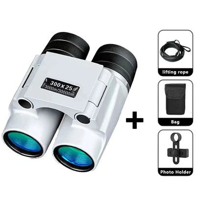 HD Auto Focus Binoculars Low Light Long Range Outdoor Hunting Camping Optics