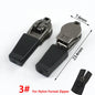 10/20/50Pcs 3# 5# Nylon Zipper Slider Formal/Reverse Zippers Head Resin Zip Tent Invisible Zips Pull Repair Kit Sewing Accessory