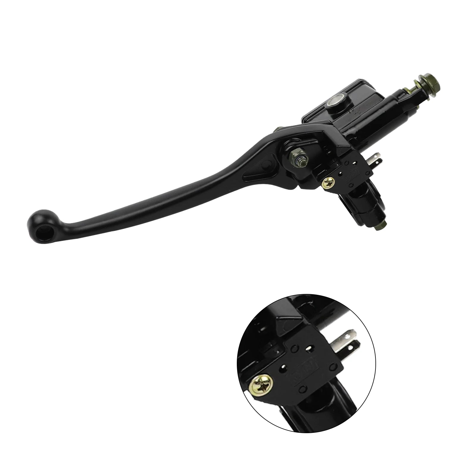 Motorcycle Brake Master Cylinder Lever Brake Pump for GY6 Scooter 50cc 70cc 90cc 110cc 125cc 150cc 250cc Moped ATV Pit Bike-EXPROTAS