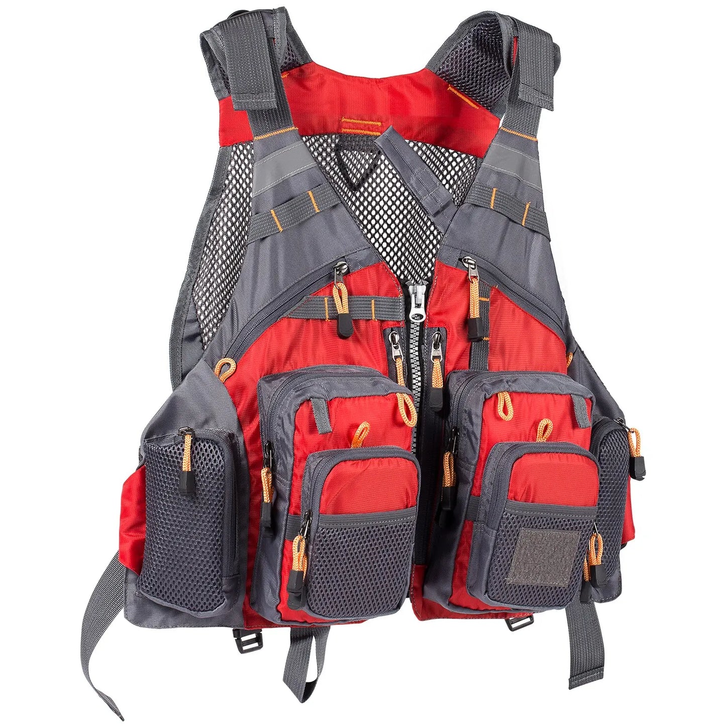 Breathable Fly Fishing Vest Adjustable Outdoor Tackle Storage Waistcoat