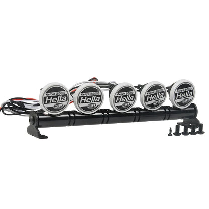 LED Light Roof Lamp Bar for 1/10 RC Crawler TRX4 SCX10 D90 Axial 6V