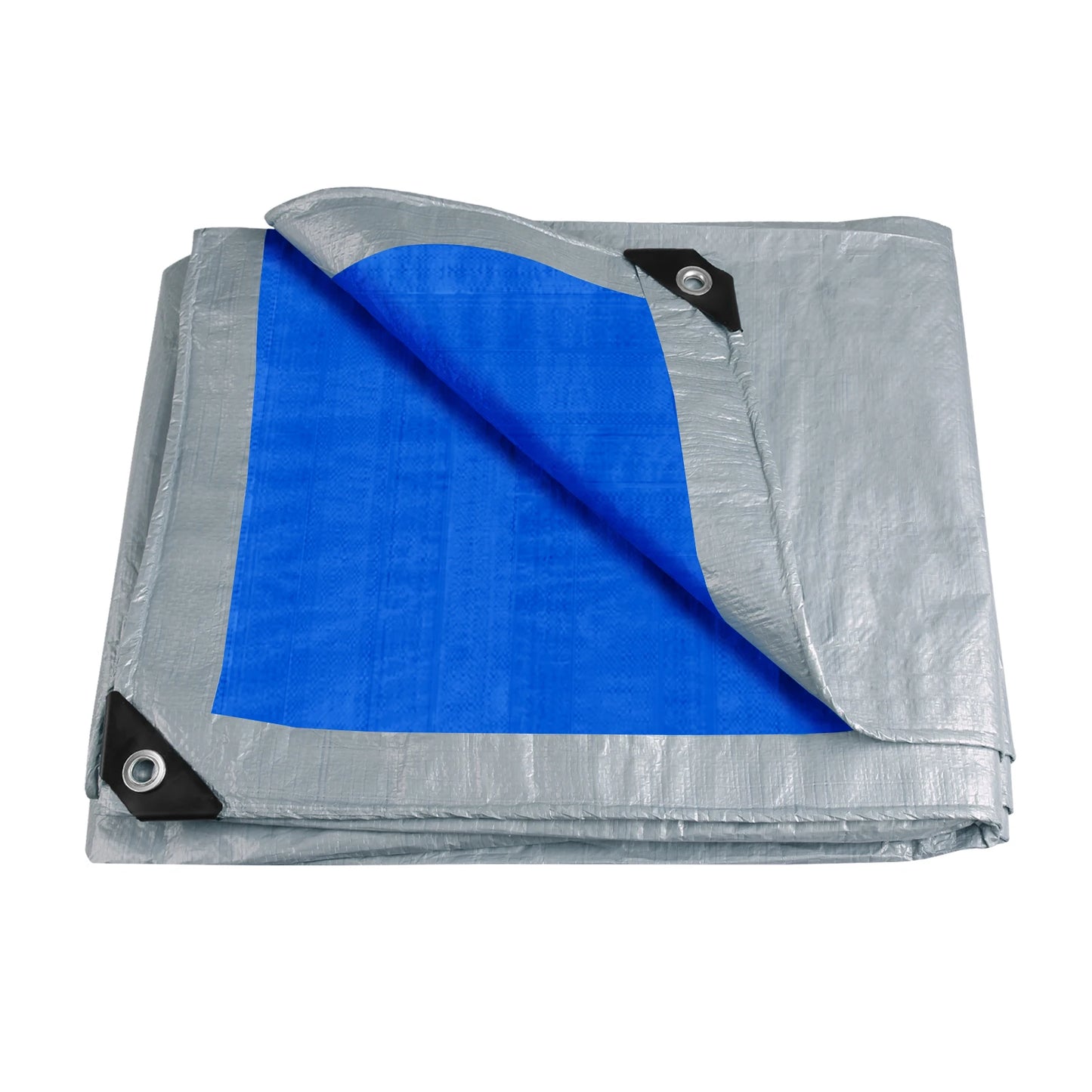 Waterproof Tarp Cover Heavy Duty Tarpaulin 3x3M Camping Ground Sheet